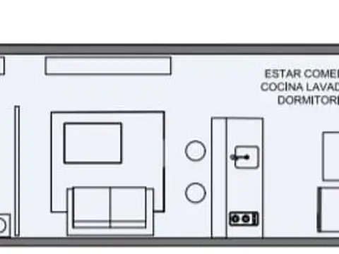 Departamento en Venta de Monoambiente
