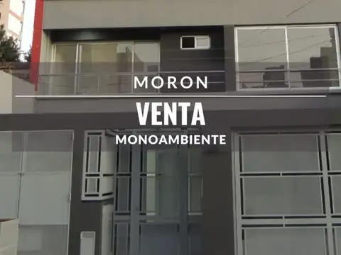 Departamento de 1 ambiente cercano a estación Moron