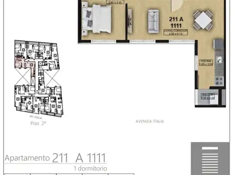 Avenida Italia 3100