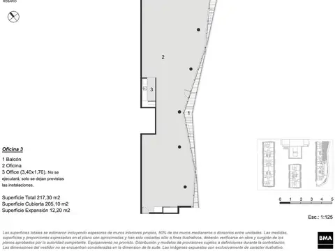 Oficina en Venta en Fisherton, USD 277.500