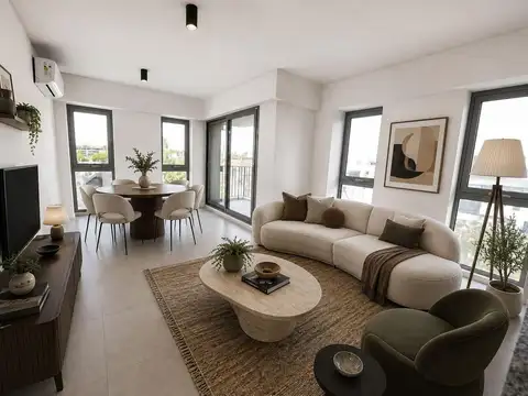 Venta departamento de 1 dormitorio con cochera y baulera, Puerto Norte, Rosario