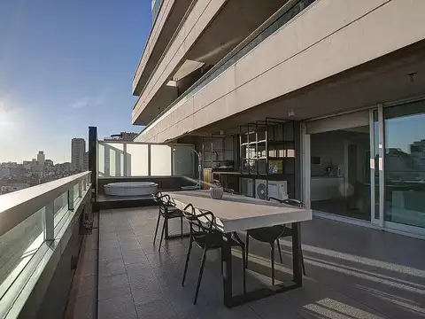 Departamento 2 ambientes Luminoso Impecable baulera cochera amenities en Torre en Barrio Norte