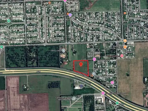 Venta – Campo de 4 Hectáreas en Funes | Ubicación Estratégica entre Av. Fuerza Aérea y Autopista Ros