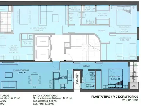 Departamento en Venta en Centro, USD 115.500