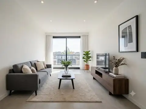 Venta. Depto 4 amb a estrenar al frente con balcón y cochera cubierta Versalles