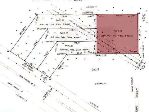 Terreno en venta sobre RN11 –Km 1006 - Resistencia