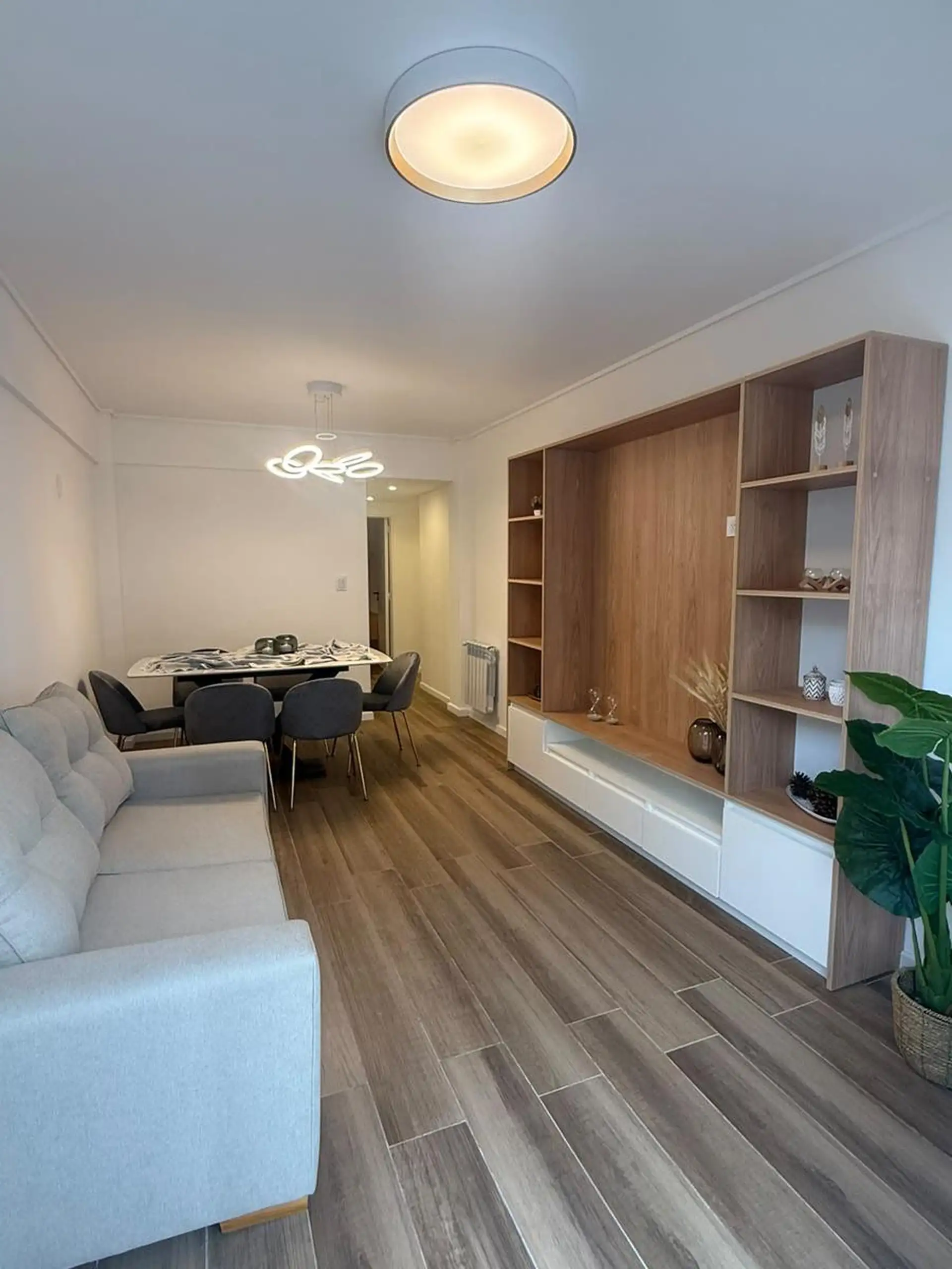Departamento 3 ambientes con espacio de cochera en el centro de Mar del Plata