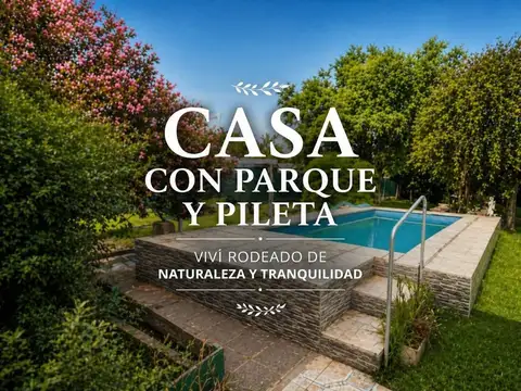 VENTA CASA QUINTA EN FRANCISCO ALVAREZ