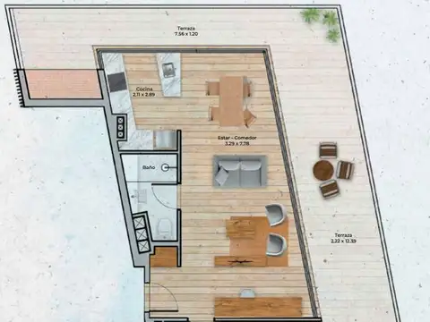 Departamento en Venta en Pocitos Nuevo , USD 280.900