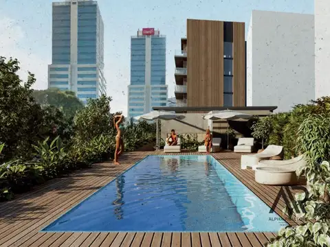 Apartamento en venta de 1 dormitorio en Pocitos Nuevo con terraza
