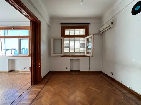 3 ambientes + recepción super luminoso Piso 10