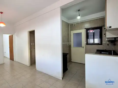 Departamento 2 ambientes con 1 baño