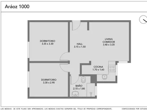 Depto Tipo Casa en Venta de 2 dormitorios