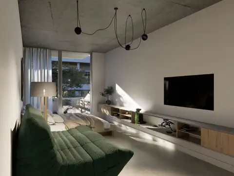 Departamento Monoambiente con 1 baño