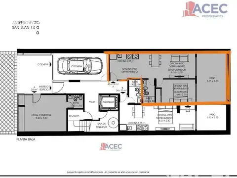 Departamento en Venta de 2 ambientes