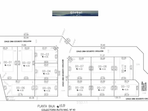 Terreno en Venta de 698,0 m2