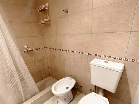 Departamento monoambiente con balcón