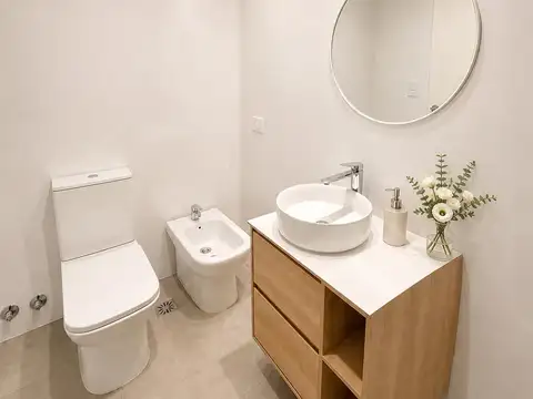 Departamento 2 ambientes con 1 baño
