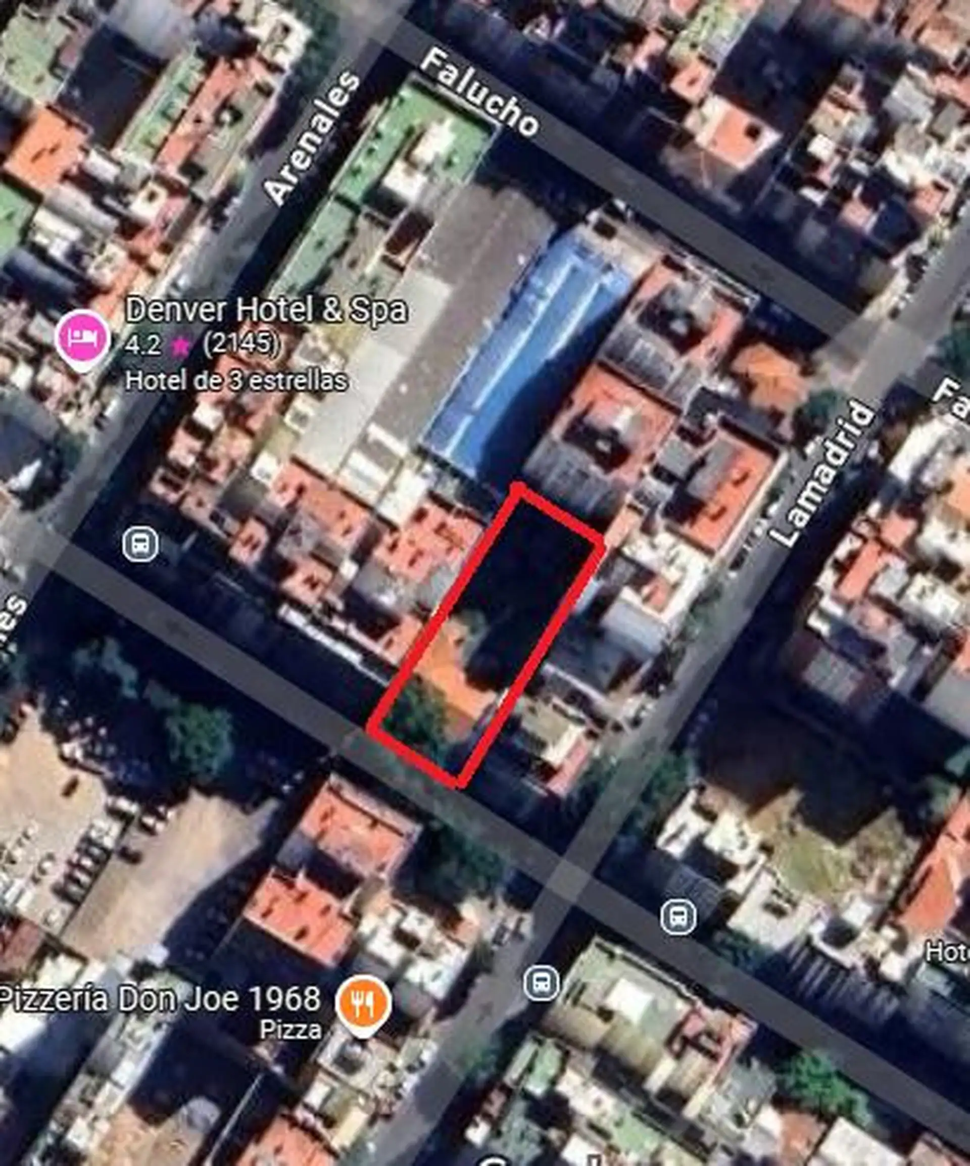 Chalet a demoler en Gascón al 1800