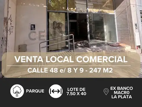 Venta local en La Plata