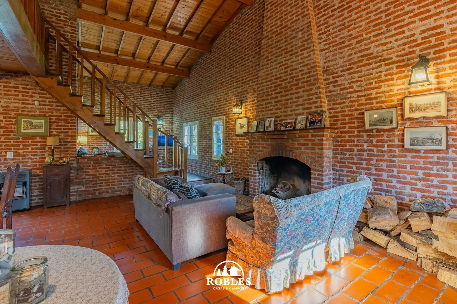 Casa estilo campo sobre importante lote en Chapadmalal