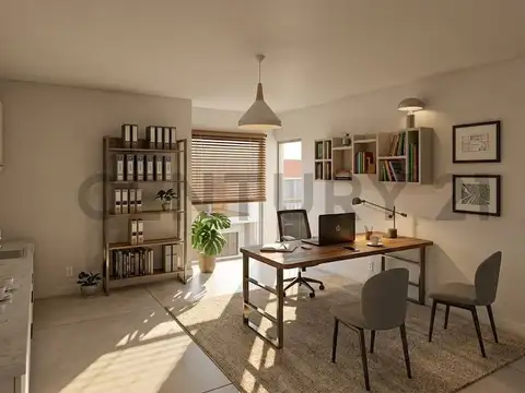 Departamento 2 ambientes con 1 baño
