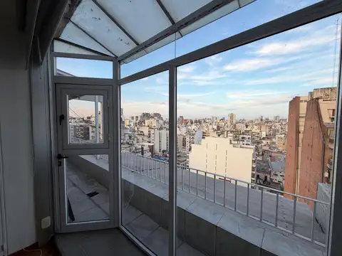 Av pueyrredon 600- balvanera- hermoso 2 ambientes c/balcon terraza!