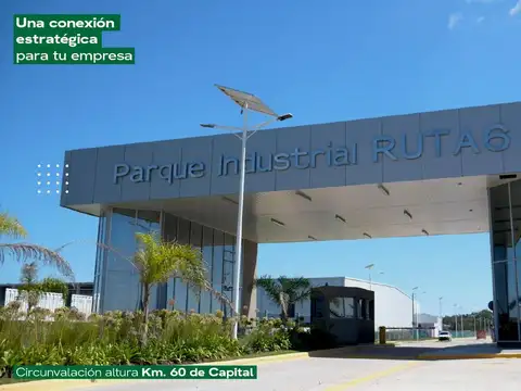 Lote Industrial en Parque Industrial Ruta 6 de 6900 m2