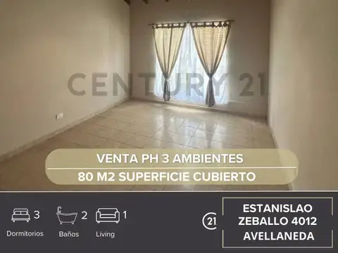 VENTA CASA 3 AMBIENTES SARANDI