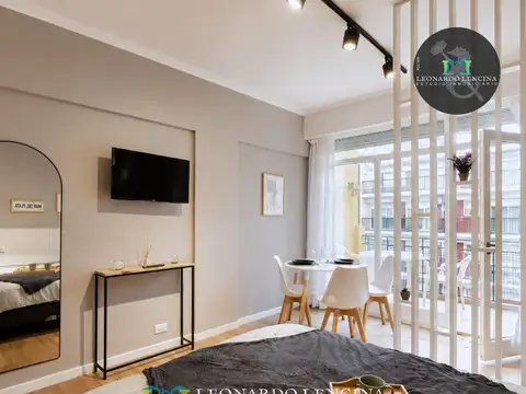 DEPARTAMENTO 1 AMB.- BALCÓN TERRAZA - RECICLADO -PLAZA COLÓN