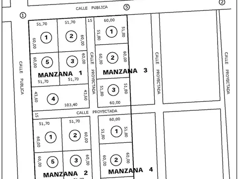 Vendo Terreno de 3100 m2 en Concepción del Uruguay, Entre Ríos.