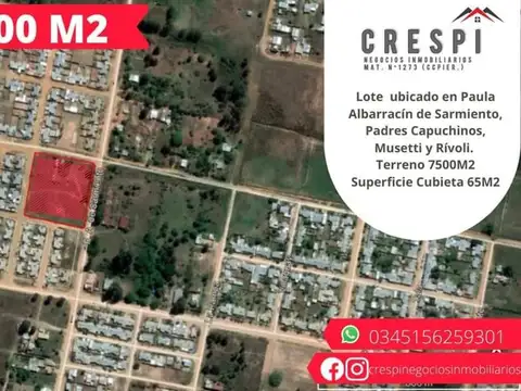 Terreno en Venta en Concordia, Entre Ríos