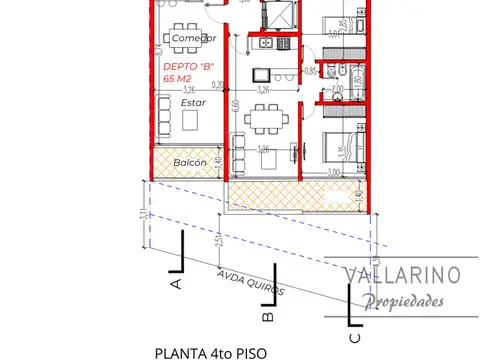 Departamento en Venta al Este