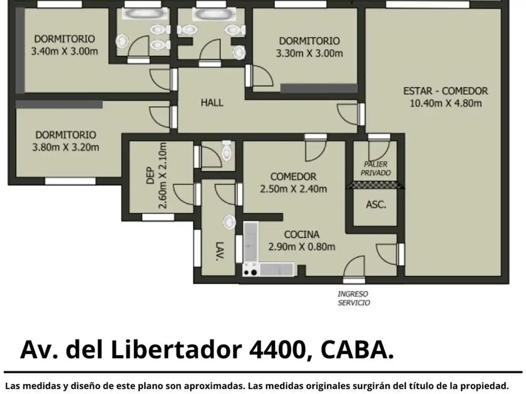 Avenida del Libertador 4400