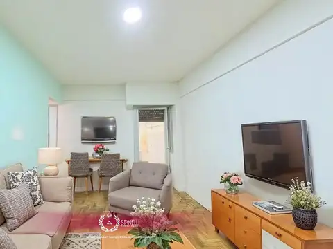 Alquiler departamento 2 ambientes 45M²  con lavadero en Villa del Parque Plaza Aristóbulo del Valle