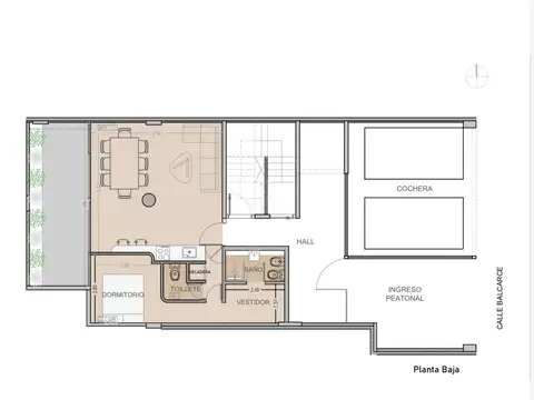 Departamento en Venta al Oeste