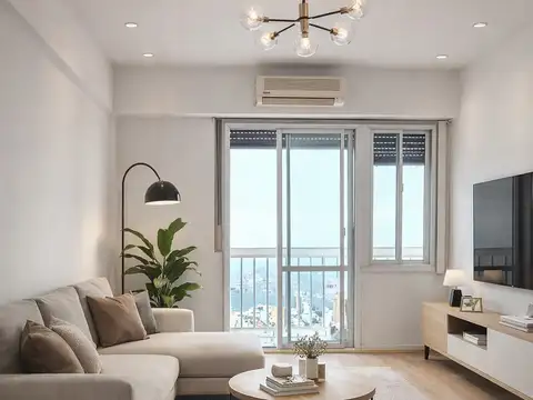 Departamento en Caballito de 2 Ambientes en Piso 25 con Vista Panoramica - Apto Credito