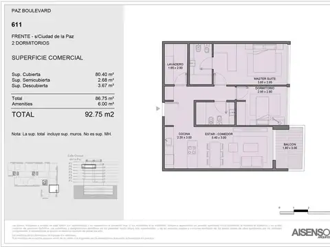 Departamento en Venta en Saavedra, USD 396.403