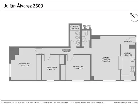 Departamento en Venta de 4 ambientes