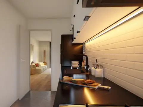 Departamento 3 ambientes con 2 baños