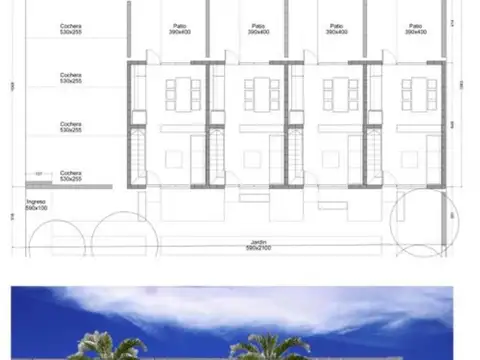 Casa 2 ambientes con 1 baño