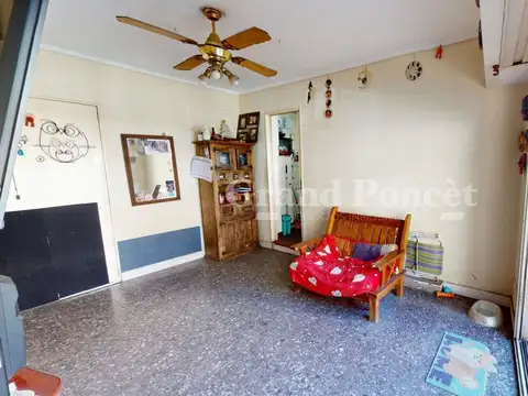 Departamento 2 ambientes con 1 baño