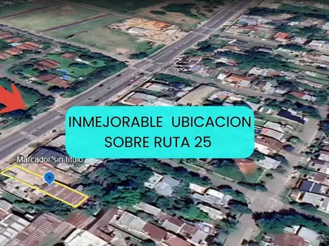 Galpón Deposito  sobre Ruta 25 Av. Hipolito Yrigoyen gran ubicacion 