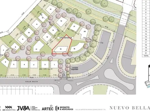 Terreno en Venta en Bella Vista, USD 120.000