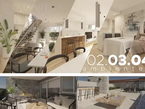 Departamento en Venta con 1 cocheras