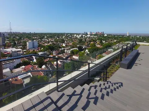 Departamento 2 ambientes con 2 baños