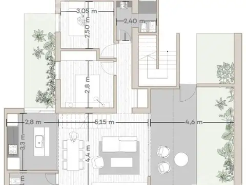 CASA INTERNA EN CONSTRUCCION DE TRES DORMITORIOS CON PATIO AMENITIES Y COCHERA OPCIONAL EN PICHINCHA