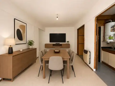 Departamento 3 ambientes con 1 baño