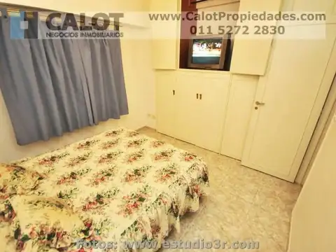 Departamento 2 ambientes con 1 baño