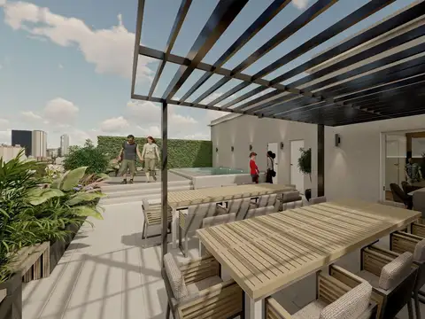 Departamento 3 ambientes con 2 baños